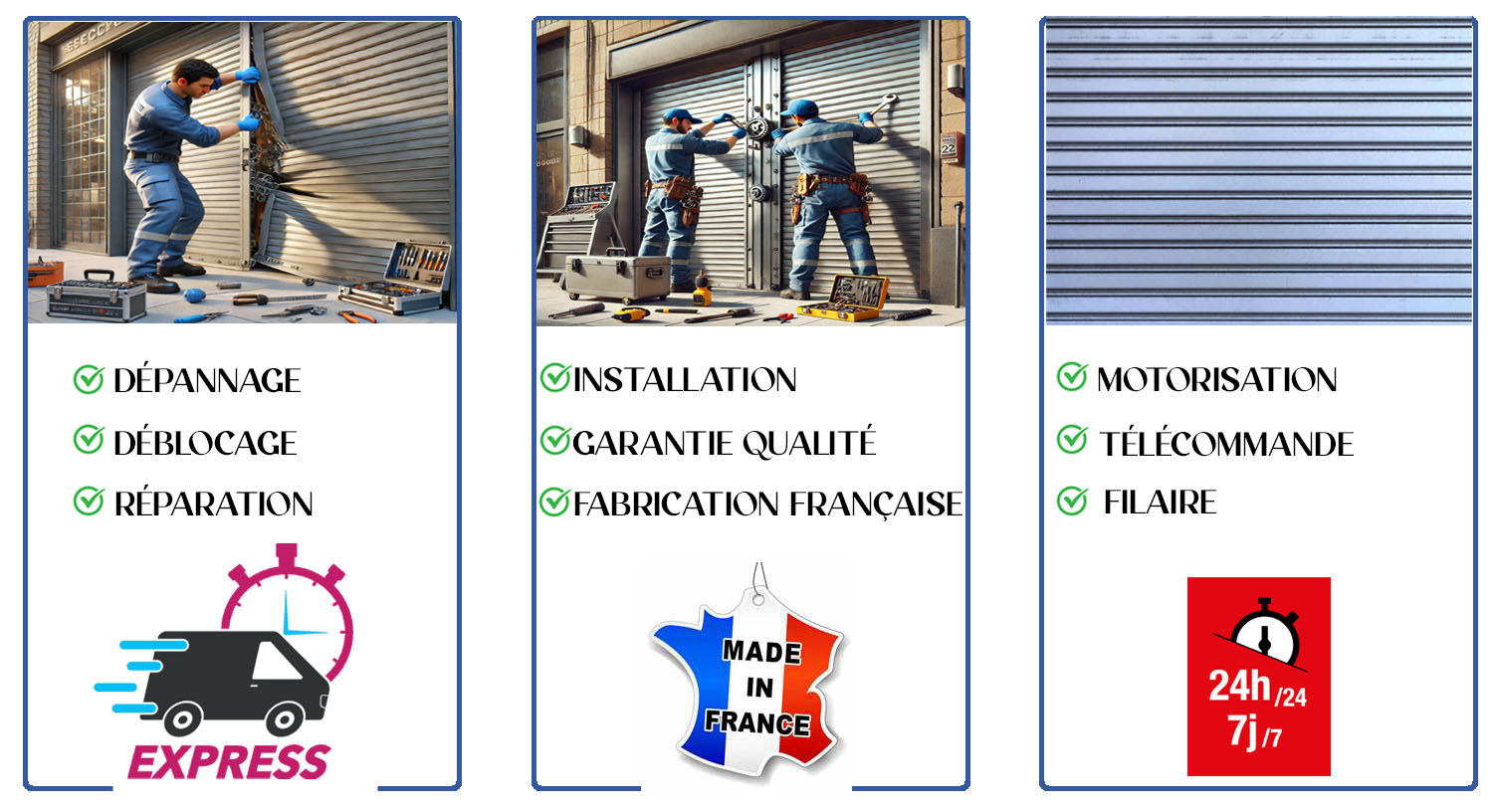 Rideaux Metalliques Saint Cloud