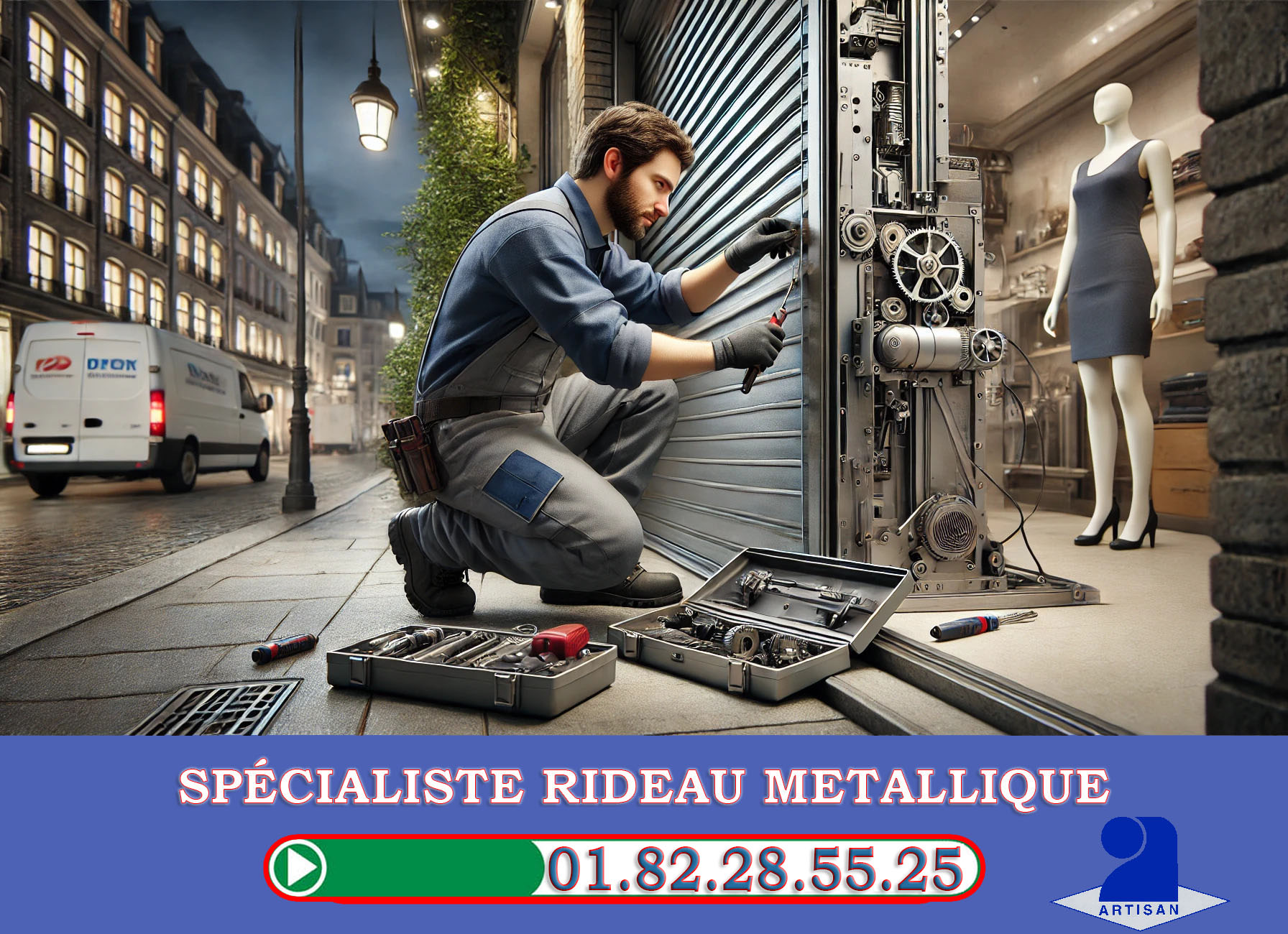 Rideaux Metalliques Saint Cloud